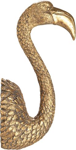 Creative Co-Op Decorative Resin Bird Head Wall Decor, Gold in Saudi Arabia