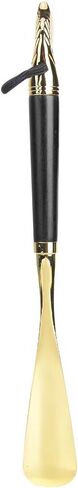 Zerodis Lifter Universal Long Beech، معدن لبيسة حذاء بمقبض طويل جدًا للرجال والأطفال والنساء أثناء الحمل (أسود 32 سم رأس حصان) in Saudi Arabia