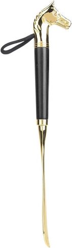 Zerodis Lifter Universal Long Beech، معدن لبيسة حذاء بمقبض طويل جدًا للرجال والأطفال والنساء أثناء الحمل (أسود 32 سم رأس حصان) in Saudi Arabia