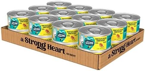 A Strong Heart Cat Food Dinner Variety Pack, Mixed Textures, 32pk in Saudi Arabia
