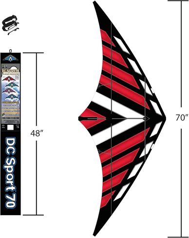WindNSun Stunt Kites - Intro, Travel, and Competition Dual Line 2-Control Kites for Tricks, Acrobatic Stunts, and Syncronized Flying in Kuwait