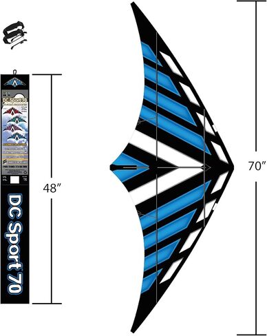 WindNSun Stunt Kites - Intro, Travel, and Competition Dual Line 2-Control Kites for Tricks, Acrobatic Stunts, and Syncronized Flying in Kuwait