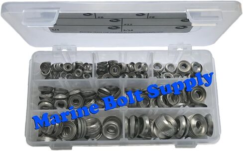 النوع مجموعة متنوعة من التشطيبات المصنوعة من الفولاذ المقاوم للصدأ/غسالة الأكواب - إمداد Marine Bolt 8-113623 in Kuwait
