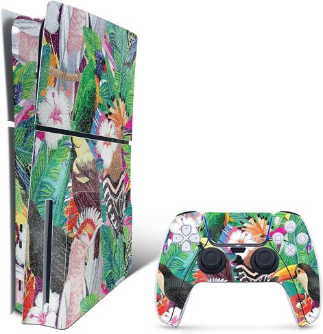 MightySkins Glossy Glitter Skin Compatible with Playstation 5 Slim Digital Edition Bundle - Fallout | Protective, Durable High-Gloss Glitter Finish | Easy to Apply | Made in The USA in Saudi Arabia