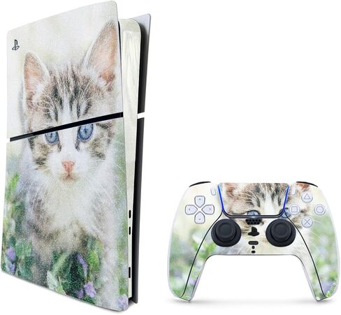 MightySkins Glossy Glitter Skin Compatible with Playstation 5 Slim Digital Edition Bundle - Fallout | Protective, Durable High-Gloss Glitter Finish | Easy to Apply | Made in The USA in Saudi Arabia