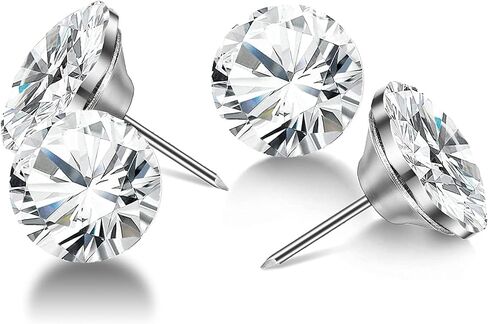 25mm/1inch Diamond Upholstery Nails Crystal Upholstery Tacks Crystal Upholstery Buttons for Sofa Headboard Furniture Tacks Wall Decor 20pcs in Saudi Arabia
