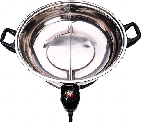 Shabu Shabu Hot Pot, Electric Mongolian Hot Pot With Divider in Saudi Arabia