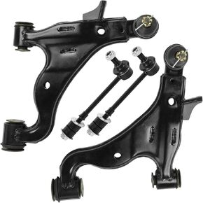 Detroit Axle - RWD Front End Kit for 2005-2015 Toyota Tacoma, 2 Lower Control Arms with Ball Joint 2 Sway Bar End Links 2006 2007 2008 2009 2010 2011 2012 2013 2014 Replacement in Saudi Arabia