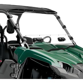 StarknightMT Viking Full Windshield Scratch Resistant Front Windshield Compatible with 2014-2024 Yamaha Viking/Viking VI Clear Front Window PC Hard Windshield Accessories in Kuwait