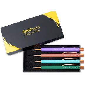 InnoBeta Twin Mom Gifts, Ballpoint Pen Set of 4, Gift Ideas for Mom of Twins, Twin Mama, Mother of Twins in Saudi Arabia