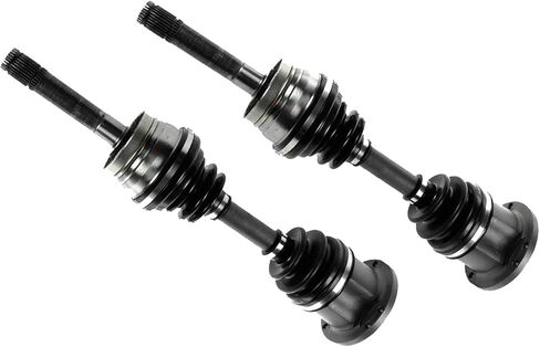 Maxfavor CV Axle Front RWD/4WD Replacement for Nissan Pathfinder Pickup D12 2.4L 3.3L 3.5L 1994-2004, for INFINITI QX4 1997-2003, 2 pcs CV Axle Joint Shaft Assembly Driver and Passenger Side in Saudi Arabia