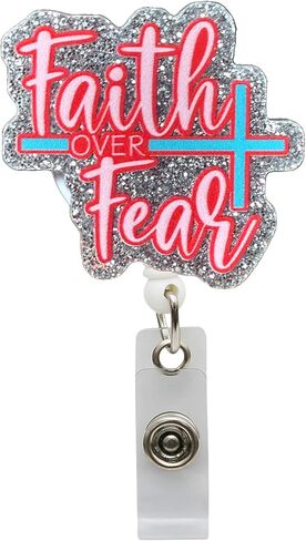 Fueled by Iced Coffee and Anxiety Comical Nurse Badge Reel, ID Holder Glitter Badge Reel Retractable with Alligator Clip, Gift for Nursing Nurses Doctor Office Worker Medical Assistant Identification in Saudi Arabia