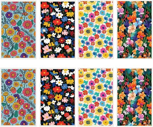 CRASPIRE 20Pcs 4 Styles Polymer Clay Transfer Paper Boho Moon Sun Star Flower Underglaze Ceramics Texture Water Transfer Sheets 4.7x2.8 Inch Porcelain Decals for Jewelry Making Earrings DIY Art Crafts in Kuwait