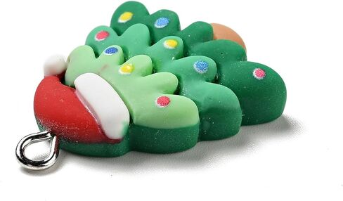 Christmas Resin Pendants Gift Box/Gingerbread Man/Snowman Dangle Charms for Xmas Jewelry Making Earring Bracelet Necklace Making in Saudi Arabia