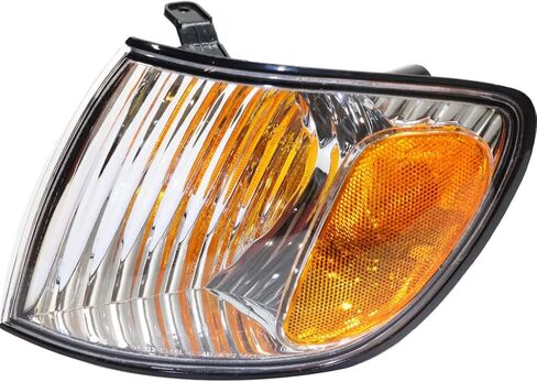 CarLights360: For 2001 2002 2003 Toyota Sienna Turn Signal Light Assembly Driver and Passenger Side Pair CE/LE/XLE Models | Amber/Clear Lens | w/Bulbs | DOT Certified | TO2530138 TO2531138 in Saudi Arabia