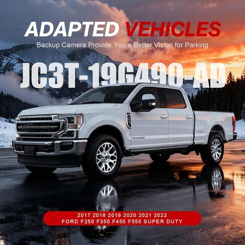 كاميرا خلفية احتياطية للرؤية الخلفية متوافقة مع Ford F150 2010-2014، Ford Mustang 2015-2020 وLincoln MKC 2015-2019، كاميرا احتياطية للمساعدة في ركن السيارة EL3T-19G490-AA، EL3Z-19G490-D، BL3Z-19G490-B in Kuwait