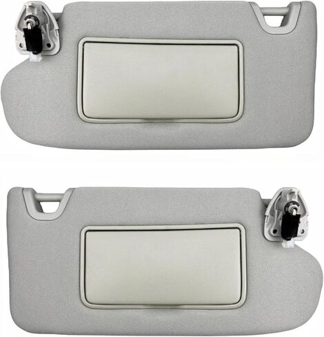 Car Sunvisor Sun Visor With Light Beige Grey For Nissan Altima For Maxima 2013 2014 2015 2016 2017 2018 96401-3TA2A 96400-3TA2A(Beige,Right) in Saudi Arabia
