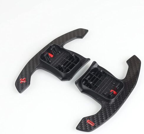 Car Carbon Fiber Paddle Shifters for BMW G20 G30 F20 F30 F34 F12 F01 F48 F25 F26 F15 F16 2017 2018 2019, Steering Wheel Paddles (Blue) in Saudi Arabia