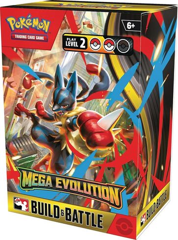 Pokemon TCG: Mega Evolution Build & Battle Box - 4 Packs in Saudi Arabia