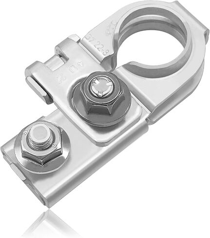 Post Positive Battery Terminal with Nuts, Battery Terminal Connector, Compatible with Accent 15-20, Azera 15-16, Genesis G80 17-20, Sedona 15-20, Soul 17-19 etc, Replace OE# 91980-3X010 in Saudi Arabia