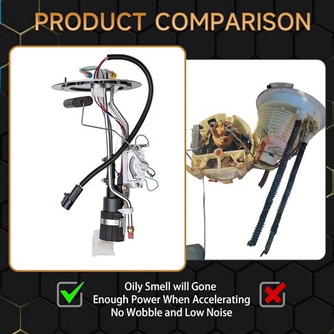 Electric Fuel Pump Module Assembly Compatible with Ford Vehicles - 4.2L 4.6L 5.4L, F-150 F150 1999-2003, F-250 F250 1999, F-150 Heritage 2004 Replace E2237S with Seal Ring in Saudi Arabia