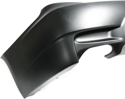 IKON MOTORSPORTS, Rear Bumper Cover Compatible With 2007-2013 BMW E92 E93, M3 Style Rear Bumper Conversion Guard Diffuser Single Exhaust 2008 2009 2010 2011 2012 in Saudi Arabia