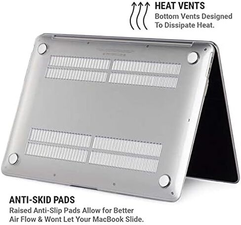 Skinit Case + Skin Compatible with MacBook Pro 16in (2019-20) Originally Designed Pink and White Checkerboard Design in Saudi Arabia