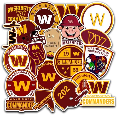 35 PCS Kansas City Stickers Decal for Chiefs Stickers Pack Football Stickers for Water Bottle, Laptop, Bicycle, Computer, Motorcycle, Travel Case, Car Decal Decoration Sticker in Saudi Arabia