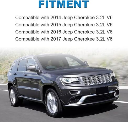 JDMON 6 قطعة حاقن الوقود متوافق مع جيب شيروكي 3.2L V6 2014 2015 2016 2017 بديل لـ FJ1267، 0280158313، 4627794AA in Saudi Arabia