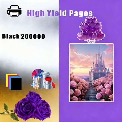 زجاجة حبر نفايات MX700HB متوافقة مع طابعات Sharp MX7001N MX7040N MX-7040NSF MX7500n MX7580N MX7081، عالية الإنتاجية 200000 صفحة، ألوان زاهية وطباعة شفافة (عبوتان باللون الأسود) in Kuwait
