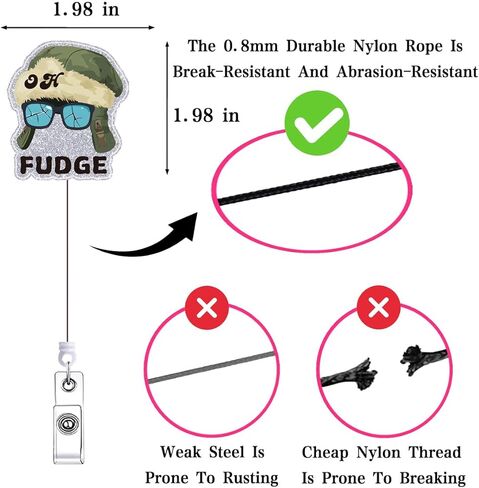 ممرضة ممارس عقل الطبيب، قلب ممرضة شارة بكرة قابلة للسحب للتمريض الرعاية الصحية حامل شارة مع مشبك التمساح متعة الرعاية الصحية التمريض CNA RN الطبية شارة كليب بطاقة الهوية in Kuwait