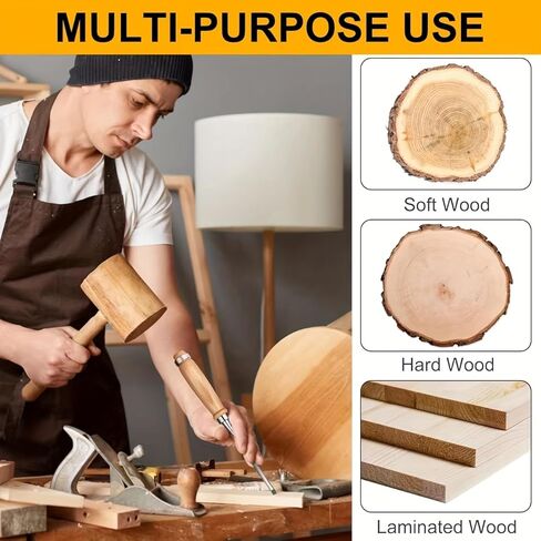 Steel Woodworking Chisels Flat Steel Chisel Beech Handle, 4-Piece Woodworking Chisel Set, Carving Tool Set in Saudi Arabia