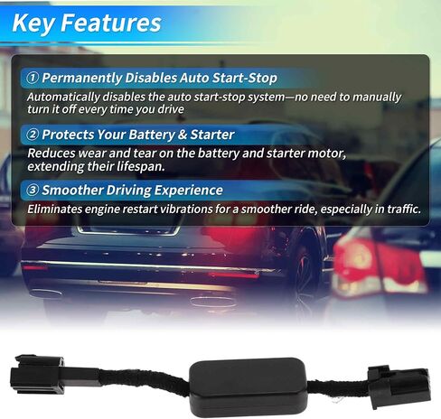 ACROPIX مزيل إيقاف التشغيل التلقائي لـ Ford Explorer 2025-2026 2.3T مزيل بدء التشغيل التلقائي تعطيل مزيل إيقاف التشغيل الخامل in Saudi Arabia