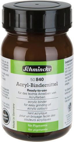 Schmincke - غلاف ألوان مائية جاهز للاستخدام، 200 مل، 50 820 037، لسهولة طحن الألوان المائية القابلة لإعادة الاستخدام في مجموعة أصباغ الفنانين. الألوان المائية ذاتية الصنع. in Saudi Arabia