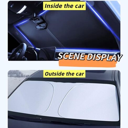 Car Windshield Sun Shade for Honda CRV 2000-2005 Keep Interior Cool Prevent Harmful UV Rays Prevent Dashboard Fade 4 Layer Reflective Heat Reduction in Saudi Arabia