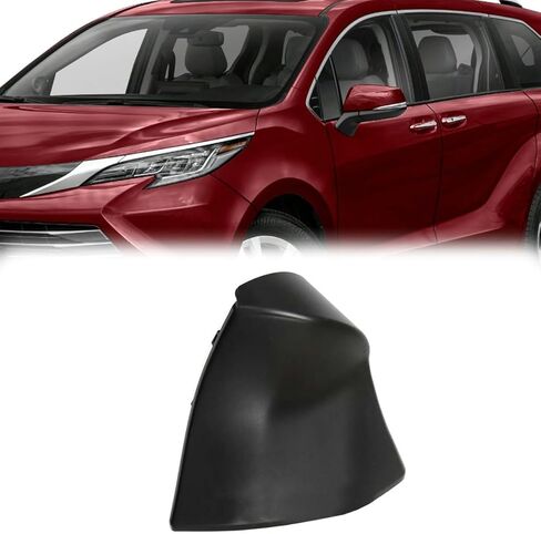 Driver Passenger Side Mirror Triangle Lower Base Cover Holder Cap Compatible with Toyota Sienna 2021 2022 2023 Right Left Side Rearview (Left Driver Side) in Saudi Arabia