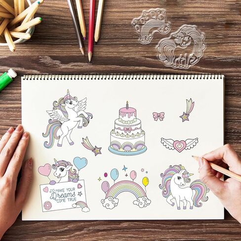 الخيال الحصان سيليكون واضح Stamps طوابع شفافة لبطاقات صنع DIY بها بنفسك سكرابوكينغ ألبوم صور ورق تزيين الحرفية in Saudi Arabia