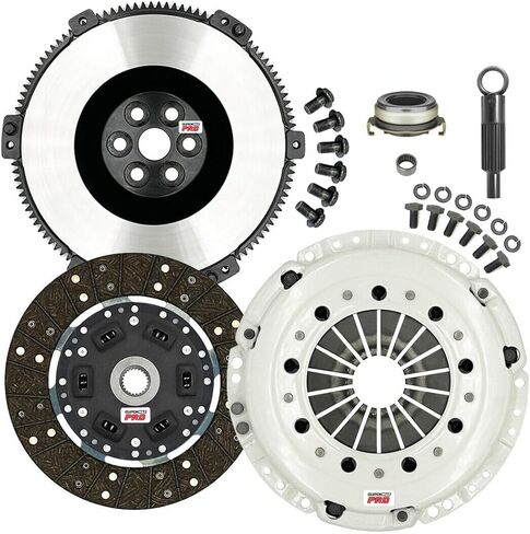 مجموعة القابض ClutchMaxPRO Performance Stage 2 مع دولاب الموازنة الكرومولي المتوافقة مع 2007-2013 Mazda 3 Mazdaspeed 2006-2007 Mazda 6 Mazdaspeed 2.3L 4cyl Turbo (CP10164HDLSF-ST2) in Saudi Arabia
