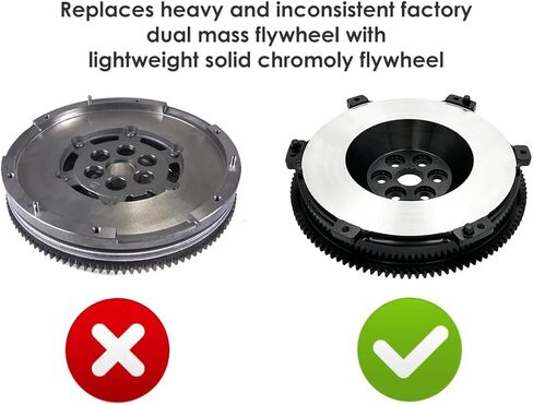 مجموعة القابض ClutchMaxPRO Performance Stage 2 مع دولاب الموازنة الكرومولي المتوافقة مع 2007-2013 Mazda 3 Mazdaspeed 2006-2007 Mazda 6 Mazdaspeed 2.3L 4cyl Turbo (CP10164HDLSF-ST2) in Saudi Arabia