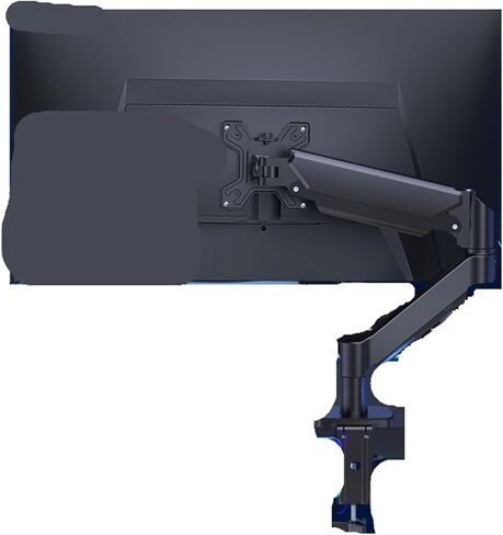 Rotatable and height-adjustable monitor stand, no drilling required(Crystalblacke350ez) in Saudi Arabia
