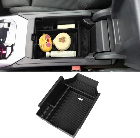 Jaronx متوافق مع منظم وحدة التحكم BMW X3 2025، وحدة تخزين وحدة التحكم المركزية المنعشة لـ X3 G45، صينية تنظيم مسند الذراع لملحقات BMW G45 2025 in Saudi Arabia