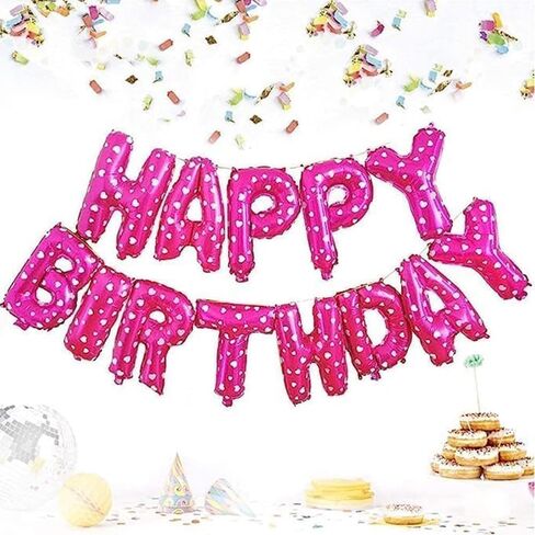 24 Pcs - Kitty Birthday Decorations | Cute Pink Party Supplies Balloons Banner | Colorful Party Decor for Girls and Toddlers in Saudi Arabia