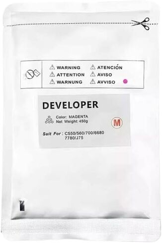 1PCS 250g C700 C550 C-560 C570 C6650 C6680 C7780 C7785 J75 C75 Developer Powder Compatible with Printer Supplies(M) in Saudi Arabia