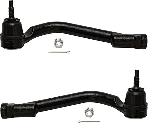 Detroit Axle - 2 Front Tie Rods for 13-18 Hyundai Santa Fe Sport 14-15 Kia Sorento 13-19 Hyundai Santa Fe XL, Outer Tie Rod Ends Assembly Replacement in Kuwait