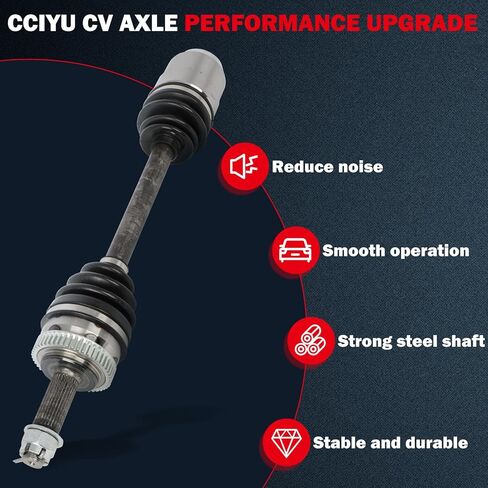 مجموعة عمود المحور Cciyu 66-3439 CV مناسبة لشركة Hyundai Tucson 2.0L، لشركة Hyundai Tucson 2.7L، لكيا سبورتاج 2.0L، لكيا سبورتاج 2.7L 2005-2010 جانب الركاب الأيمن الأمامي 4WD، AWD in Saudi Arabia