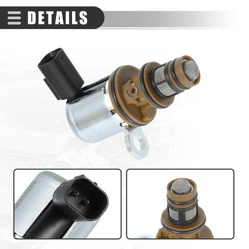 Motoforti Multiple Displacement Solenoid Engine, for Dodge Challenger 2010-2023, Metal, No.53022298AA, Brown, 4pcs in Saudi Arabia