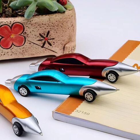 5-Pack Cartoon Car Ballpoint Pens,Novelty Race Car Pens Vehicle Ballpoint Pens Fun Supplies & Party Favors in Kuwait