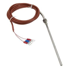 FTARP09 PT100 Type 2m Silica Gel Cable 150mm 316L Probe Head RTD Temperature Sensor M8 Thread in Saudi Arabia