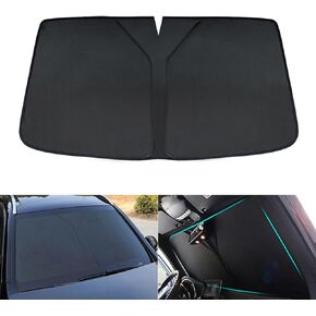مناسب لسيارة Lexus GS 350 450H 2005-2011، مظلة شمسية للزجاج الأمامي، مظلات شمسية للسيارة للزجاج الأمامي، غطاء شمسي للزجاج الأمامي للسيارة، ملحقات السيارة، أسود in Kuwait