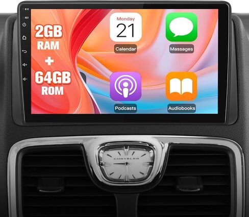 Car Radio Stereo Head Unit for Dodge Grand Caravan 2008-2020 Town & Country 2011-2016 in Kuwait